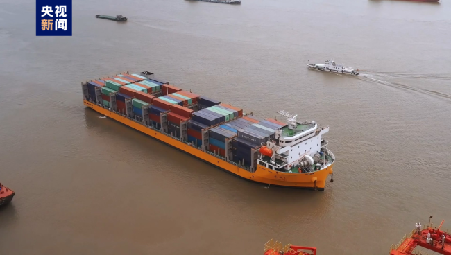 萬噸海輪首次入(ru)境陽邏港!