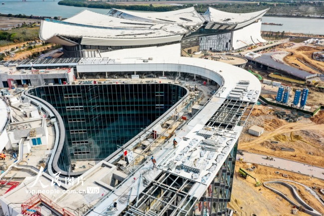 廣東廣(guang)州:國際金(jīn)融論壇會(hui)址建設如(rú)火如荼