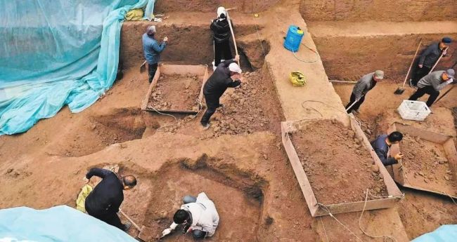 河南考古再發(fa)現“城摞城”奇觀