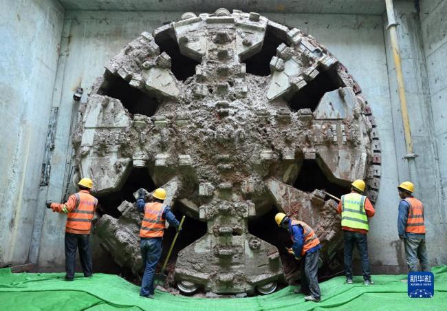 合肥(féi)軌道交通4号(hao)線南延線全(quan)線“洞通”